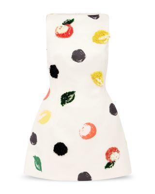 Ali Embellished Boat Neck Mini Dress