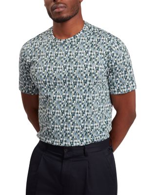 Masyafa Short Sleeve Triangle Geometric Tee