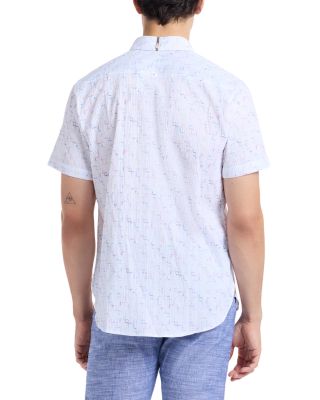 Kingshold Textured Pattern Shirt