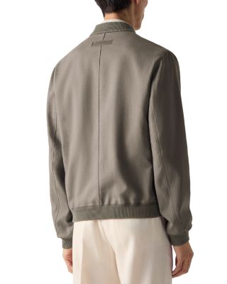 Oasi Lino Bomber Jacket