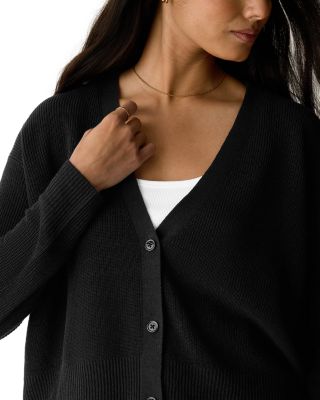 V Neck Cardigan Sweater
