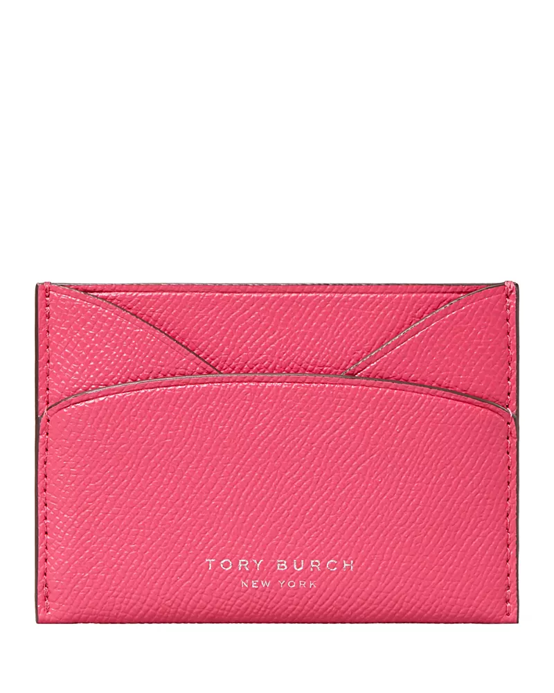 Tory Burch Romy Flat Leather Card Case