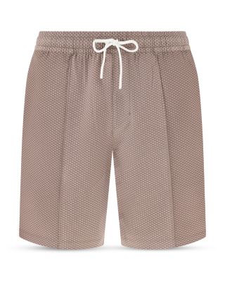 Regular Fit 6.7" Logo Print Swim Shorts