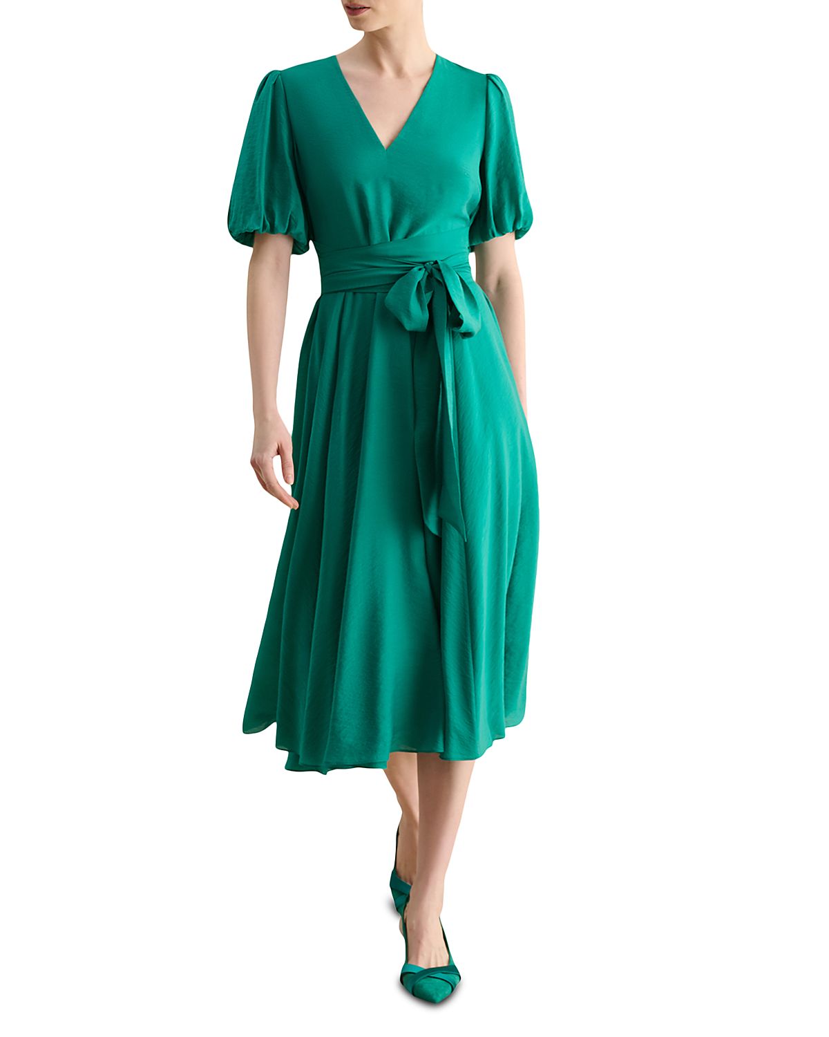 Hobbs London Barrington Belted Dress