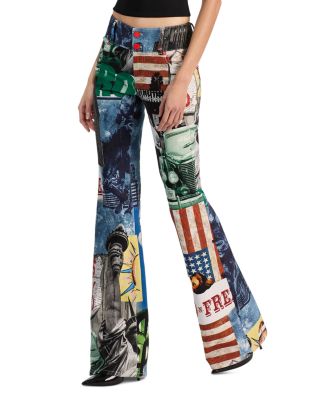 Kai Low Rise Wide Waistband Bootcut Jeans in Open Road