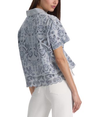 Lane Denim Eyelet Shirt