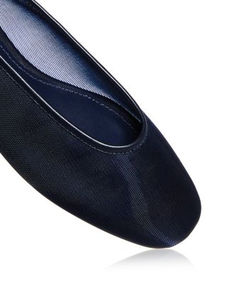 blue flat dress shoes for women Vera Flexlite Flats | Women's Ballet Flats | Italian Suede Shoes main image 1