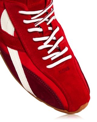 Women's TB.304 Nylon Red Sneakers