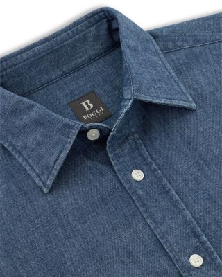 Regular Fit Cotton Denim Shirt