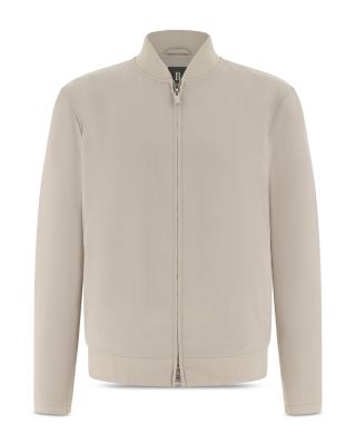 Regular Fit Wool Mix Bomber Jacket