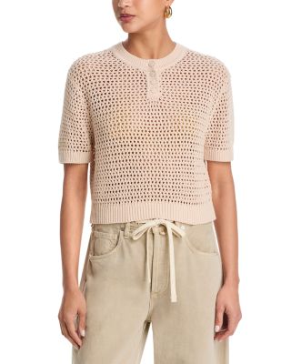 Teddy All Over Knit Top