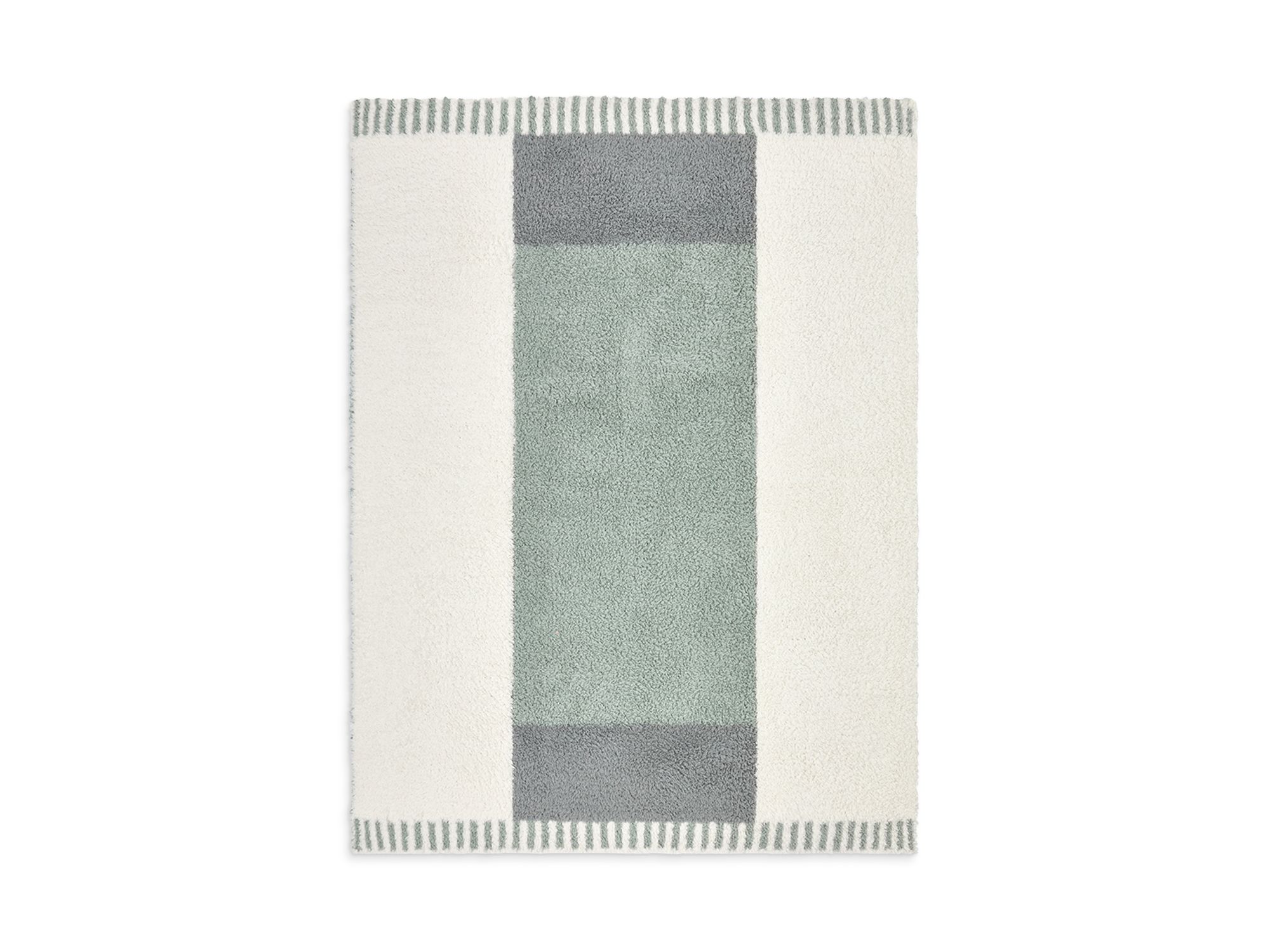CozyChic® Cova Center Stripe Stroller Blanket - Image 1