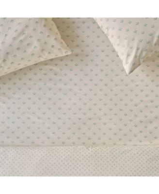 Martha Floral Cotton Fitted Sheet