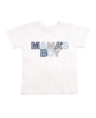 Boys' Mama's Boy Patchwork Short Sleeve T-Shirt - Baby, Little Kid