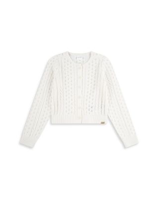 Girls' Cropped Cable Cardigan - Little Kid, Big Kid