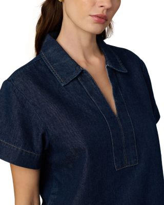 The Lillian Denim Top