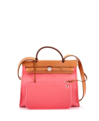 31 Herbag Zip Leather and Toile