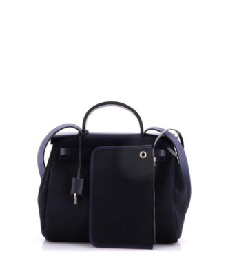 31 Herbag Zip Leather and Toile