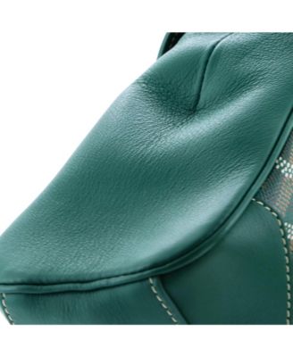  Mini Saigon Top Handle Bag Coated Canvas with Leather