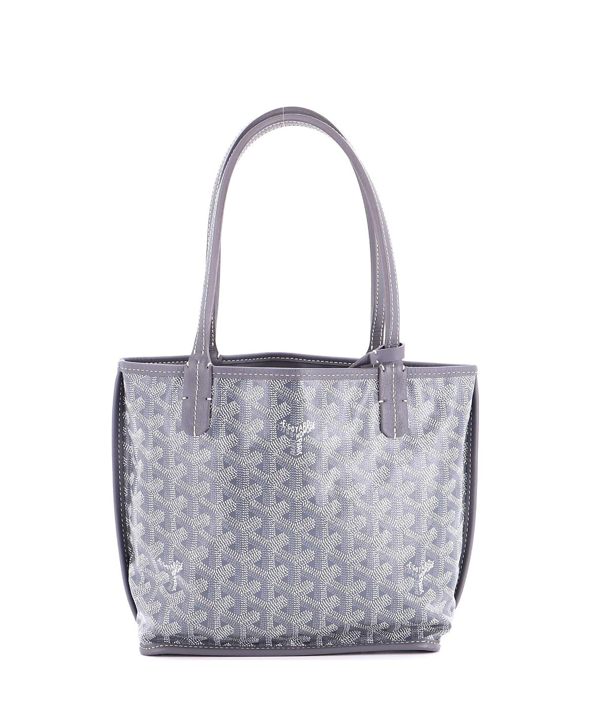 Pre-Owned Goyard Mini Anjou Reversible Tote Coated Canvas