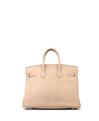 Birkin 25 Handbag Light Swift with Gold Hardware