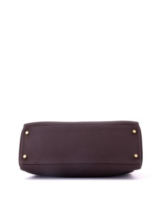 Kelly 32 Handbag Brown Togo with Gold Hardware