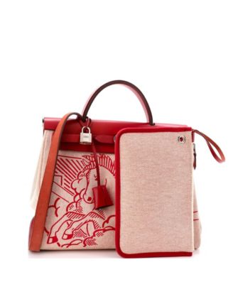 31 Herbag Zip Pegase Pop Toile and Leather