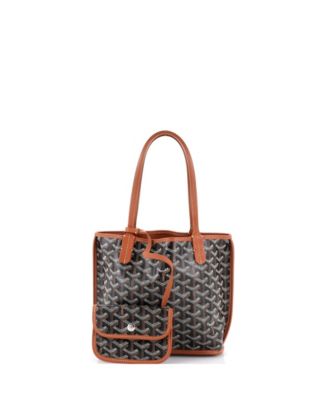  Mini Anjou Reversible Tote Coated Canvas
