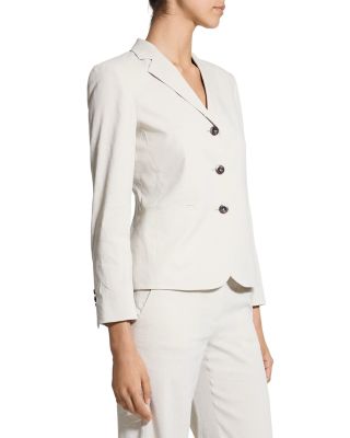 Shrunken Linen Blend Jacket 