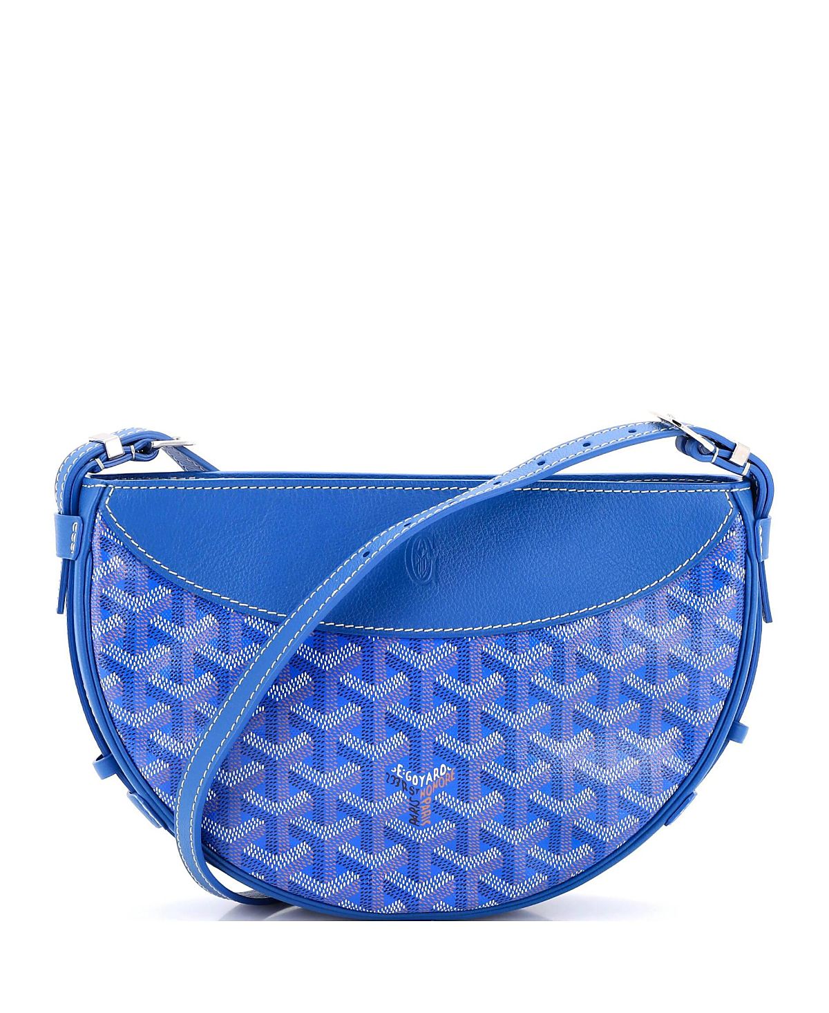 Pre-Owned Goyard Hirondelle Shoulder Bag Coated Canvas and Leather
