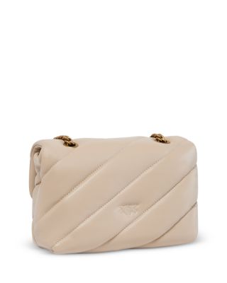 Love Puff Mini Leather Crossbody Bag