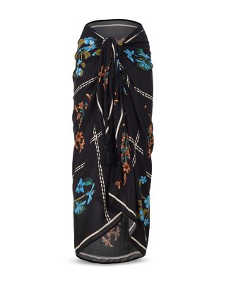 Marine Weave Pareo Swim Cover-Up 