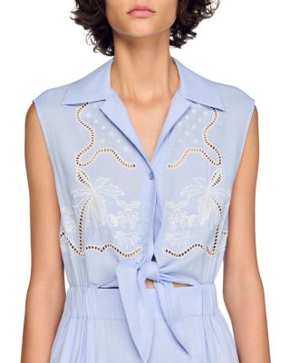 Cassandre Embroidered Maxi Dress