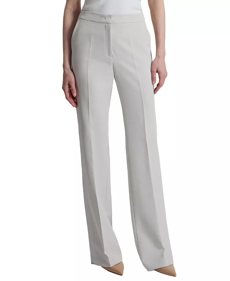 Santorelli Bethany Flared Pant in Soft Stretch Crepe