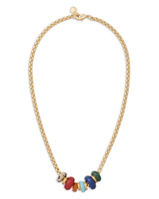 The Stone Slider Necklace, 15"