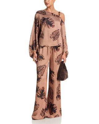 Asami Chain One Shoulder Blouse