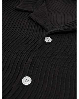 Aleo Textured Wave Cubano Shirt