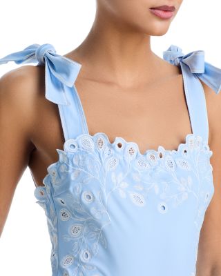 Laurie Embroidered One Piece Swimsuit