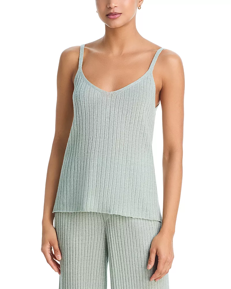 Guest in Residence Breezy Ribbed Tank Top