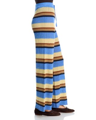 Silk Blend Palazzo Pants