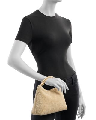 Rhea Metal Top Handle Bag