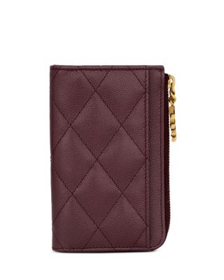 Cassandre Bijou Zip Card Case