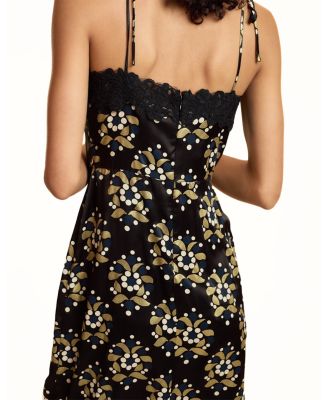 Silk Lace Slip Dress