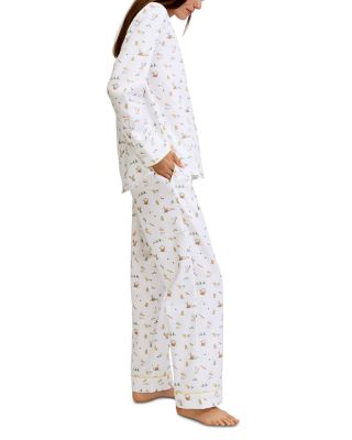 Frolic Woven Twill Classic Pajama Set in Easter Frolic