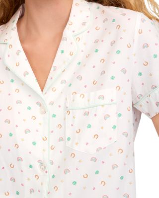 Good Luck Charms Twill Short Pajama Set