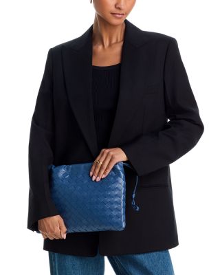 Dustbag Intrecciato Leather Shoulder Bag