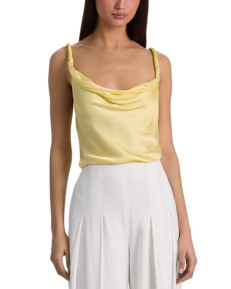 Alice and Olivia Monique Twist Strap Top