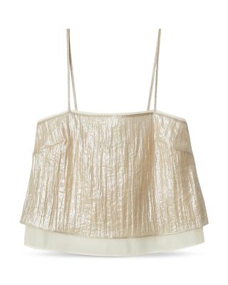 Suki Crinkled Organza Cami