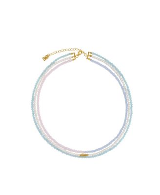  Waterproof Layered Beaded Necklace