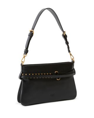 Mini Leather Belted Shoulder Bag